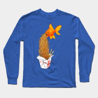 Chow Mein Goldfish Long Sleeve T-Shirt